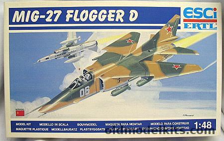 ESCI 1/48 Mig-27 Flogger D, 4020 plastic model kit